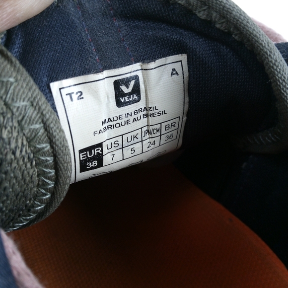 Veja Ventura II Suede Leather Sneakers Women Size 7 Athletic Lace Up Shoes - Picture 10 of 10